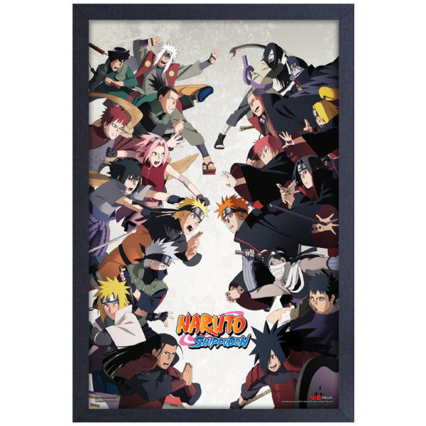 Art - Naruto Group Battle Framed