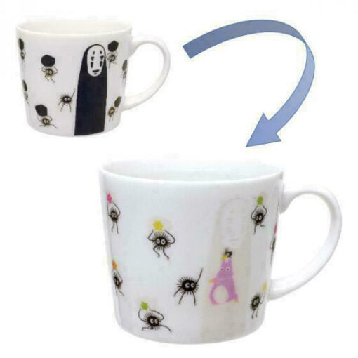 Mug - Spirited Away No Face & Soot Sprites Color Change Teacup