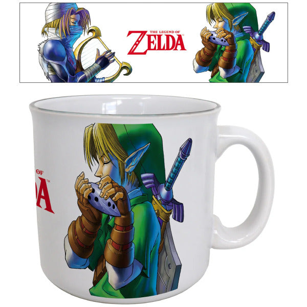 Mug - Zelda Ocarina Of Time Link & Sheik 20oz