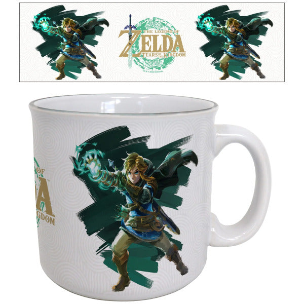 Mug - Zelda: Tears of the Kingdom Ultra Hand Link Ceramic 20 Oz