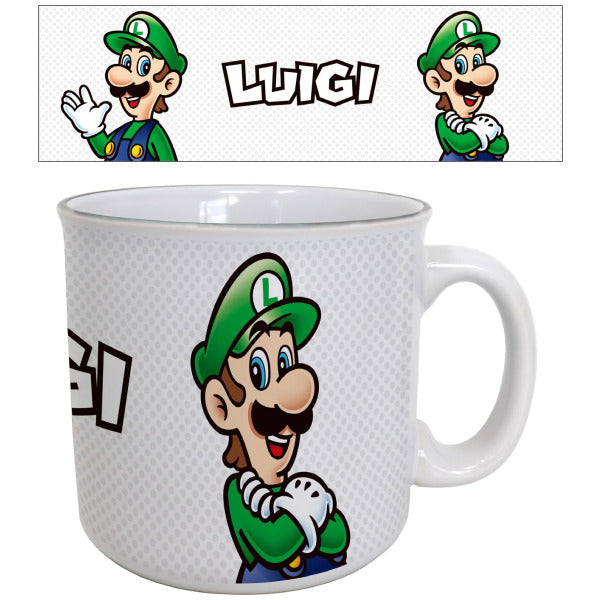 Mug - Super Mario Luigi Name 20oz