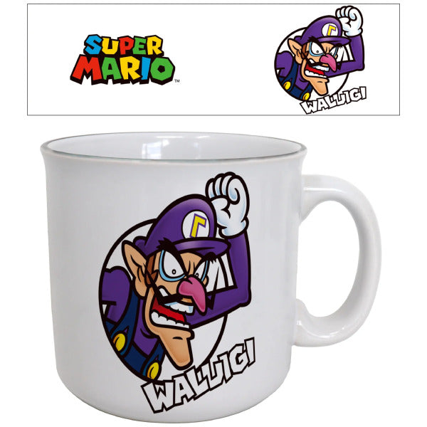 Mug - Super Mario Waluigi Circle Name 20oz