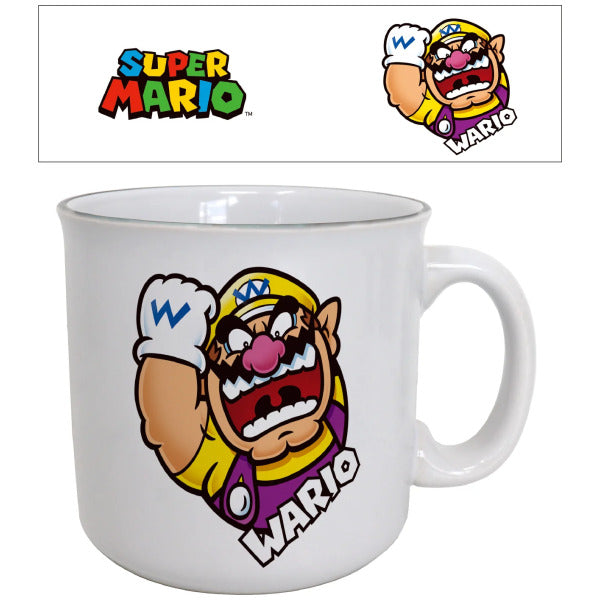 Mug - Super Mario Wario Circle Name 20oz