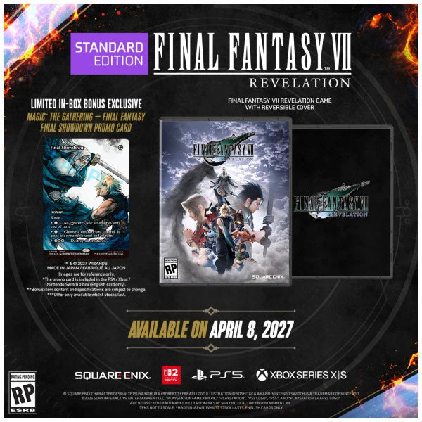 FINAL FANTASY VII REVELATION DAY ONE EDITION