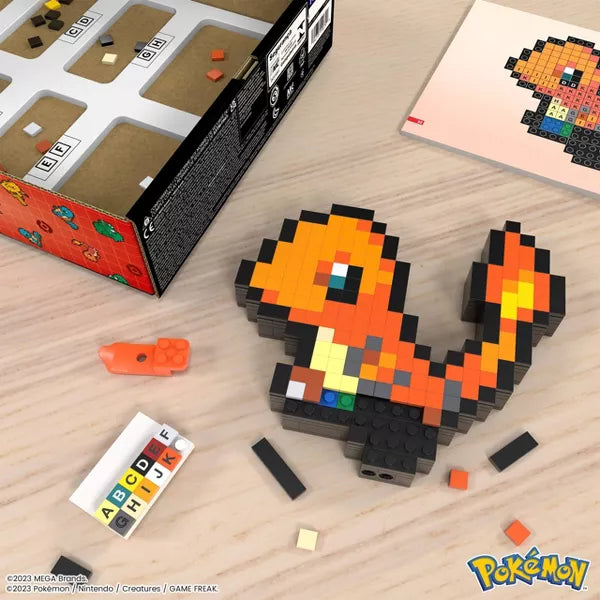 Megablocks - Pokemon Pixel Art Charmander