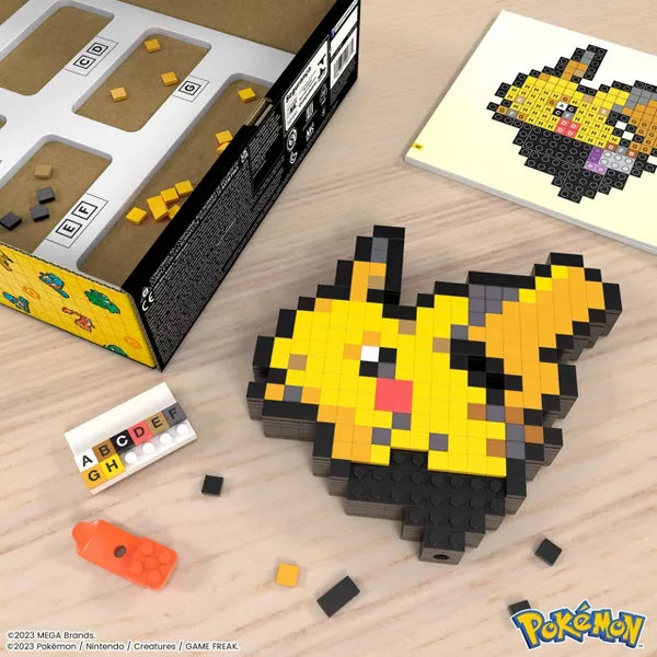 Megablocks - Pokemon Pixel Art Pikachu