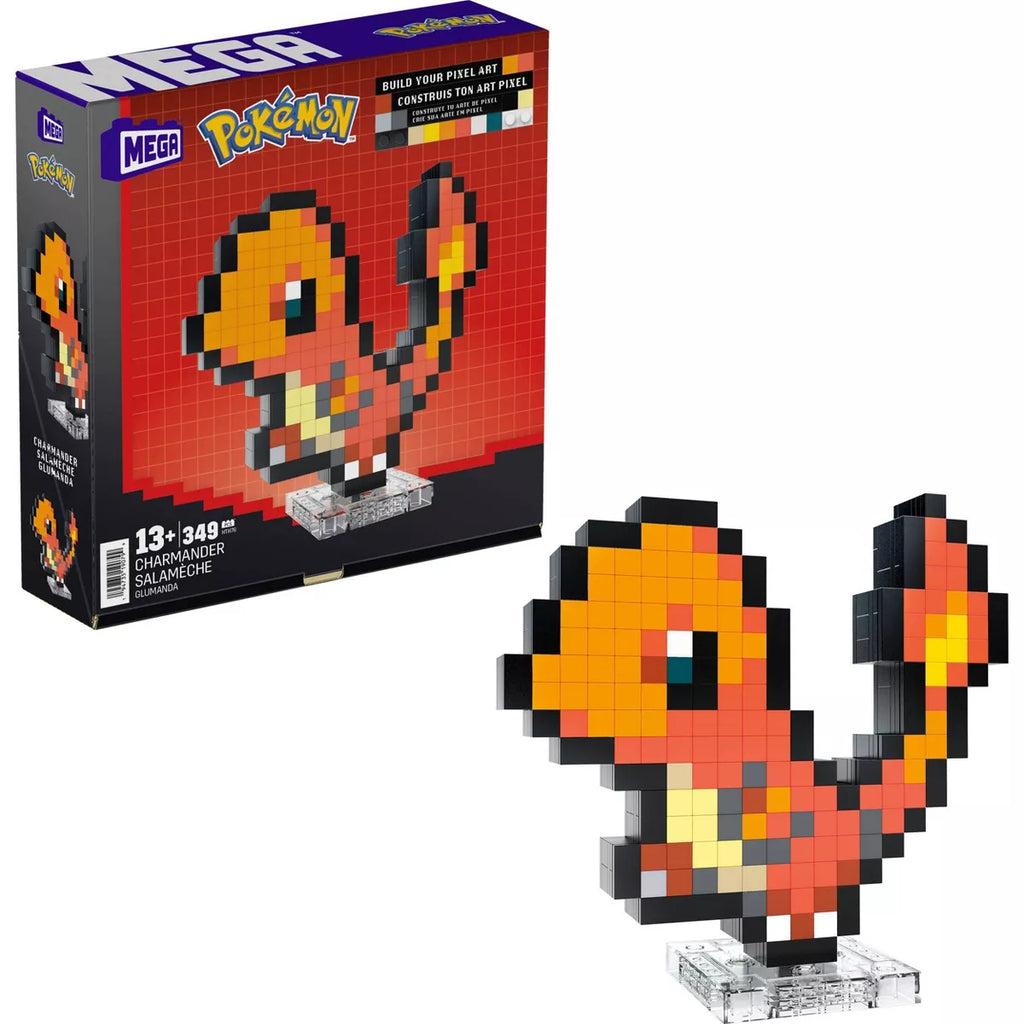 Megablocks - Pokemon Pixel Art Charmander