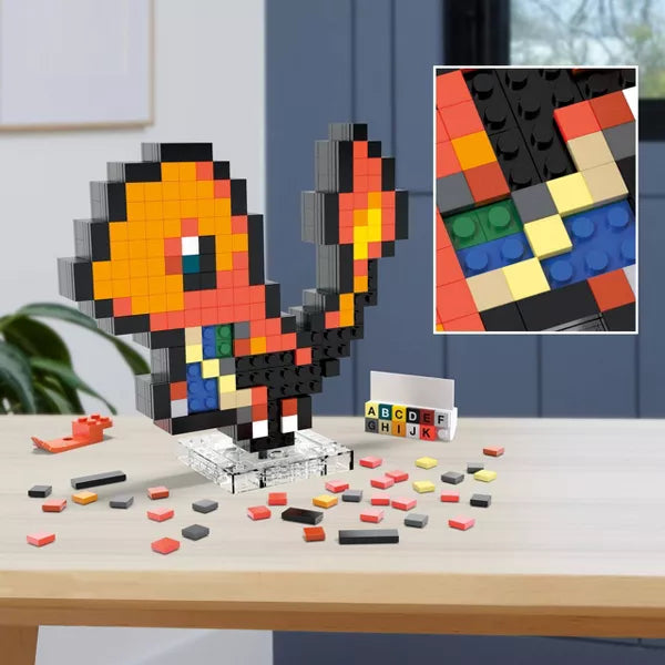 Megablocks - Pokemon Pixel Art Charmander