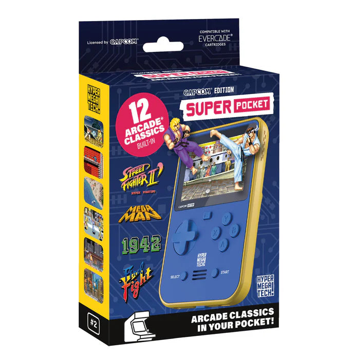 Capcom Super Pocket (12 Games Built-In)