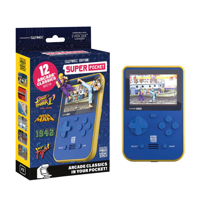 Capcom Super Pocket (12 Games Built-In)