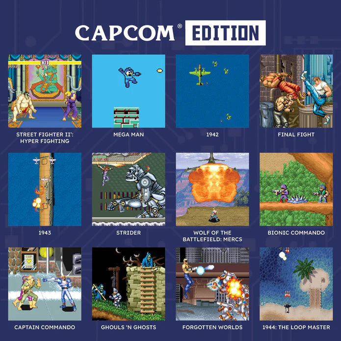 Capcom Super Pocket (12 Games Built-In)