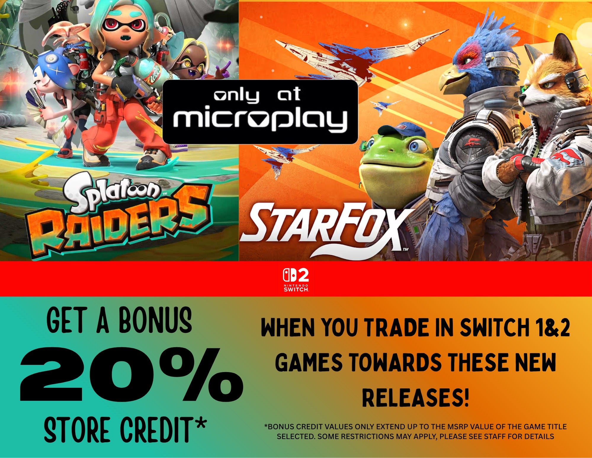 Bonus Credit Event - 20% extra trade-in credit
