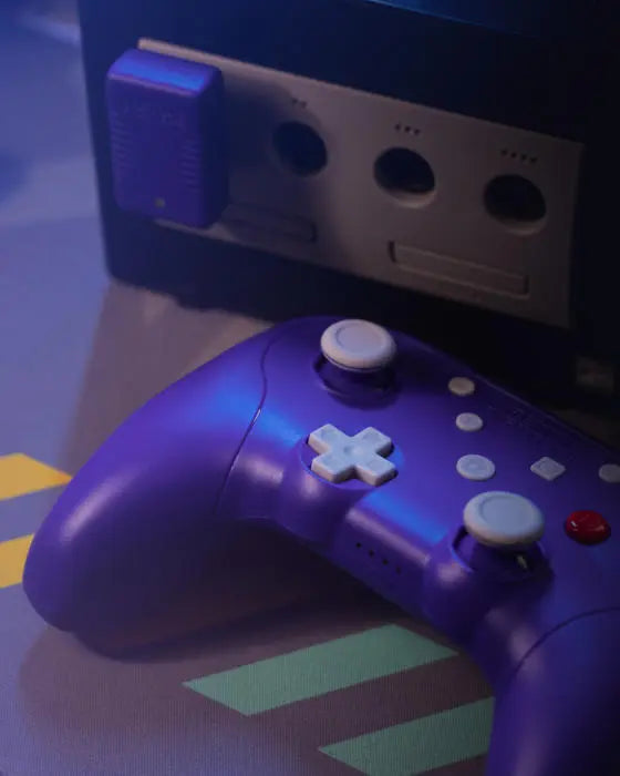 BattlerGC Wireless Gamepad Purple [RetroFighters]