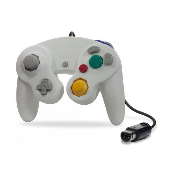 WII & GAMECUBE WIRED CONTROLLER (WHITE) (CIRKA)