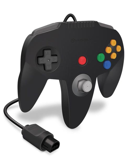 HYPERKIN CAPTAIN PREMIUM CONTROLLER FOR N64 (BLACK)