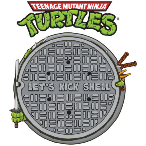 Vinyl - Tmnt Let's Kick Shell LP [Green Swirl]