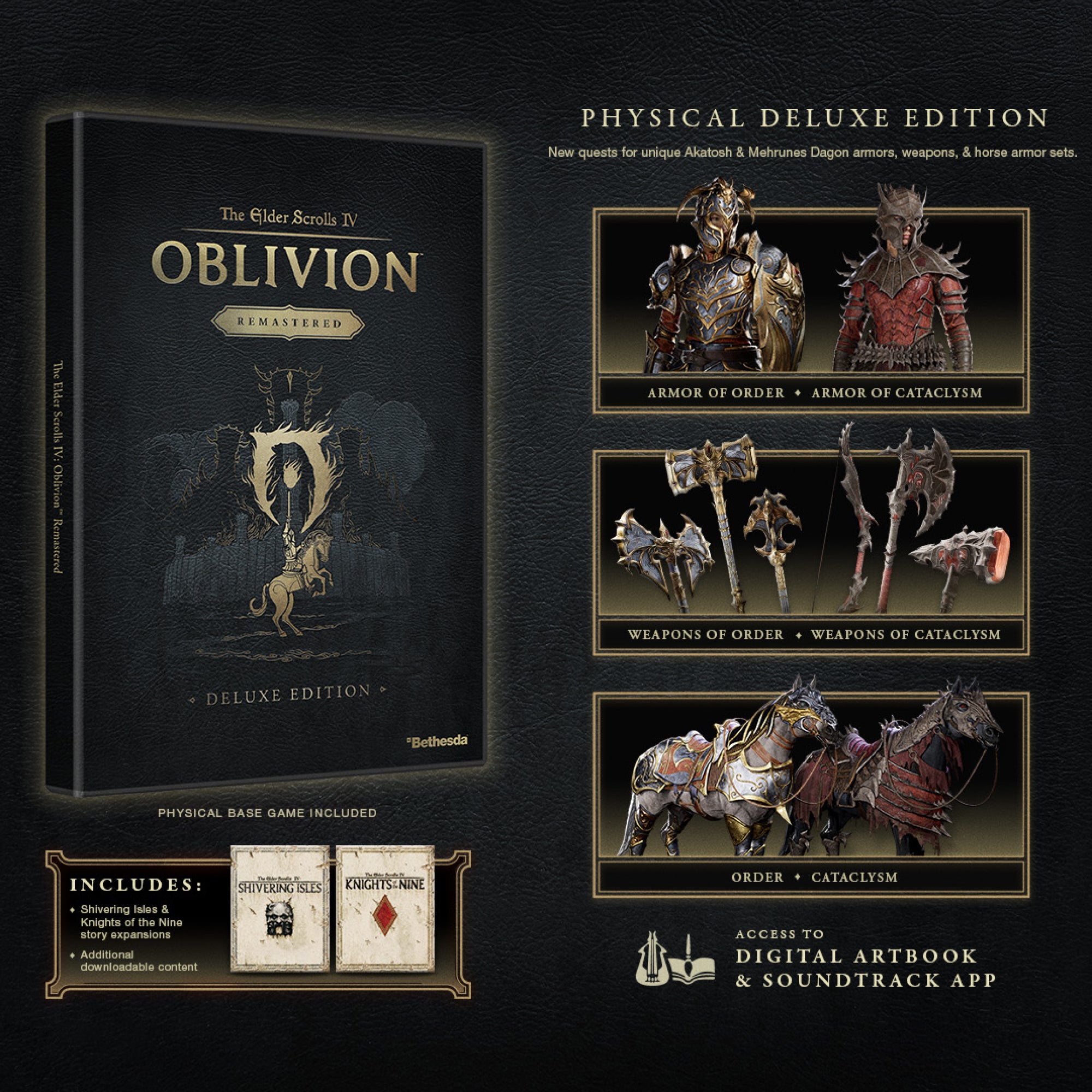 Elder Scrolls IV: Oblivion Remastered – Physical Deluxe Edition (Series X Only)
