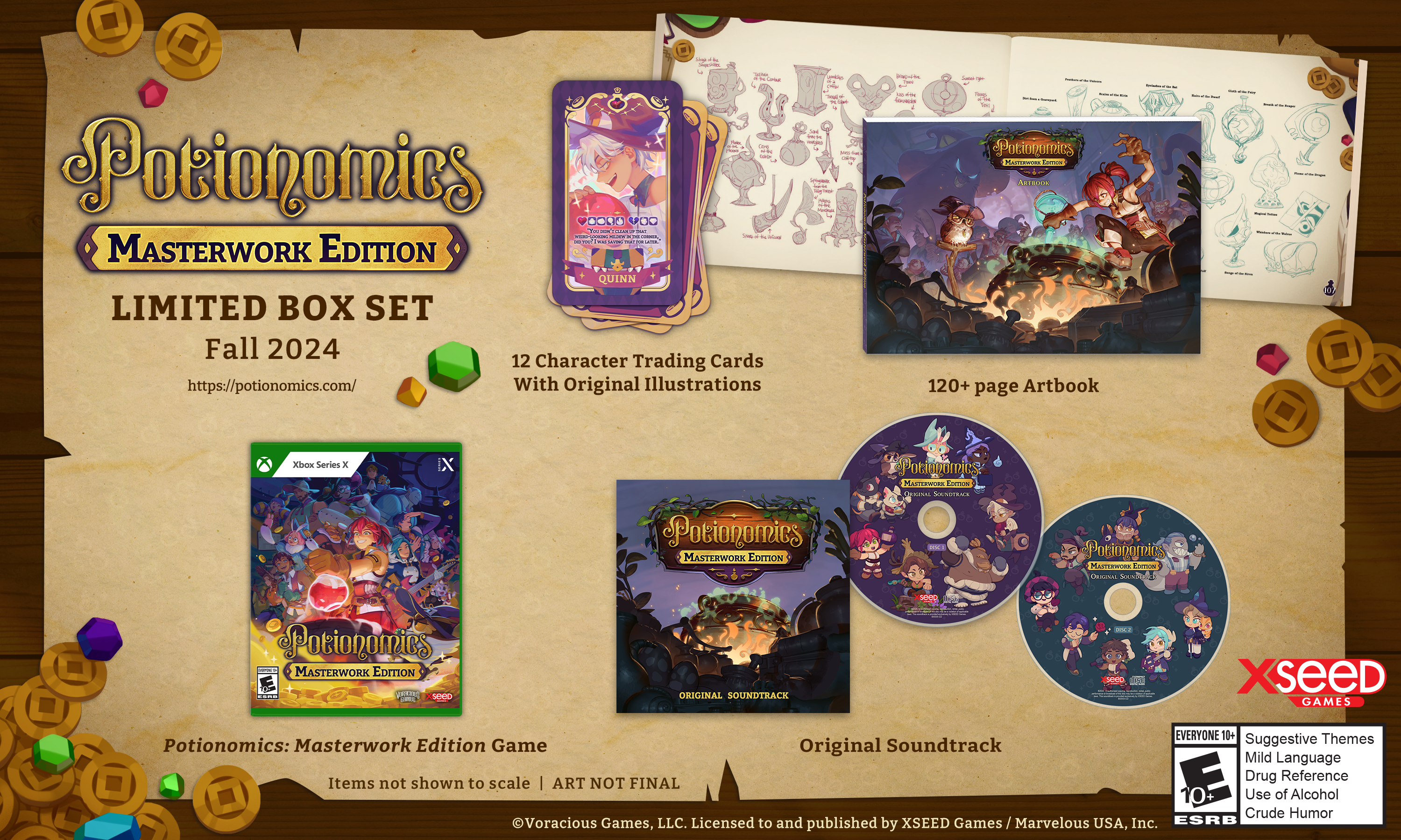 POTIONOMICS MASTERWORK EDITION LIMITED BOX SET | (Series X Only)