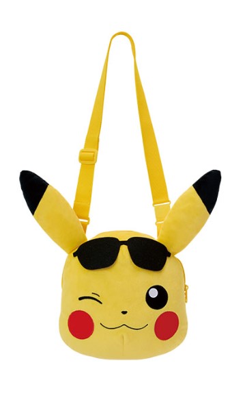 Plush - Pokemon Pikachu W/ Sunglasses Bag