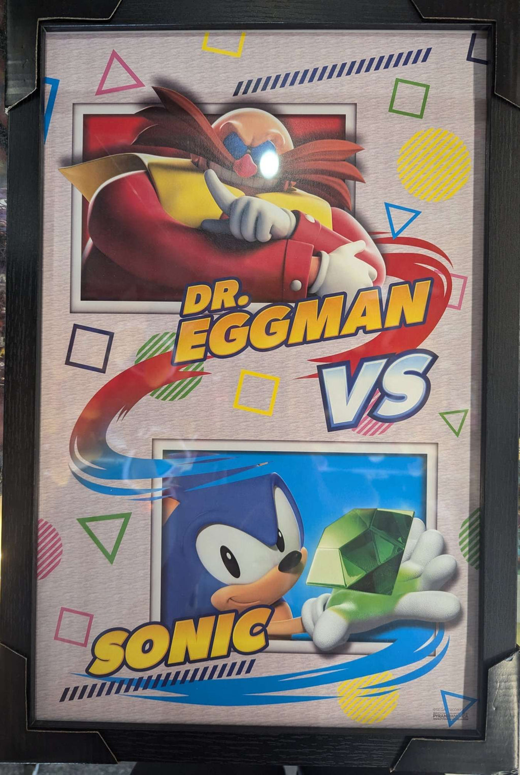 Art - Sonic Eggman Vs Sonic Faux Matte