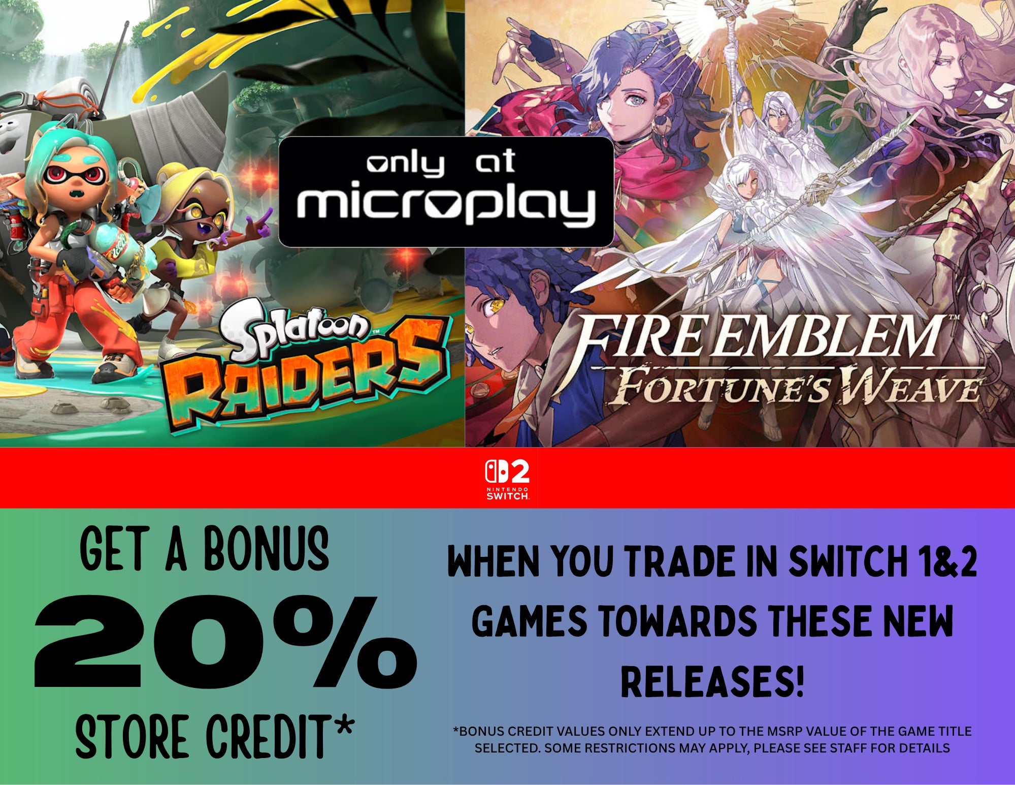 Extra 20% Store Credit on Game Trade-Ins