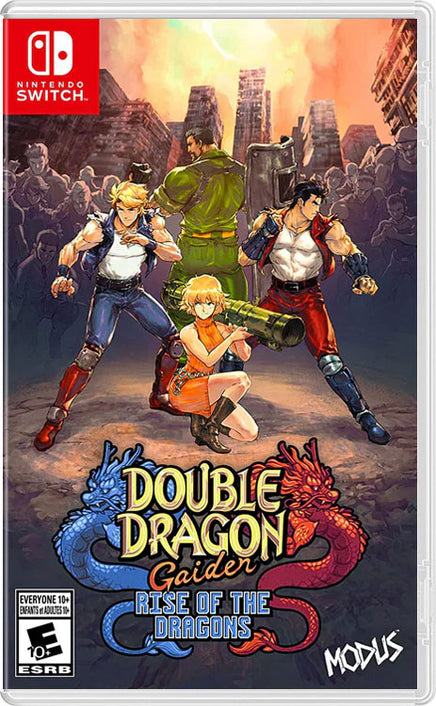 DOUBLE DRAGON GAIDEN RISE OF THE DRAGONS