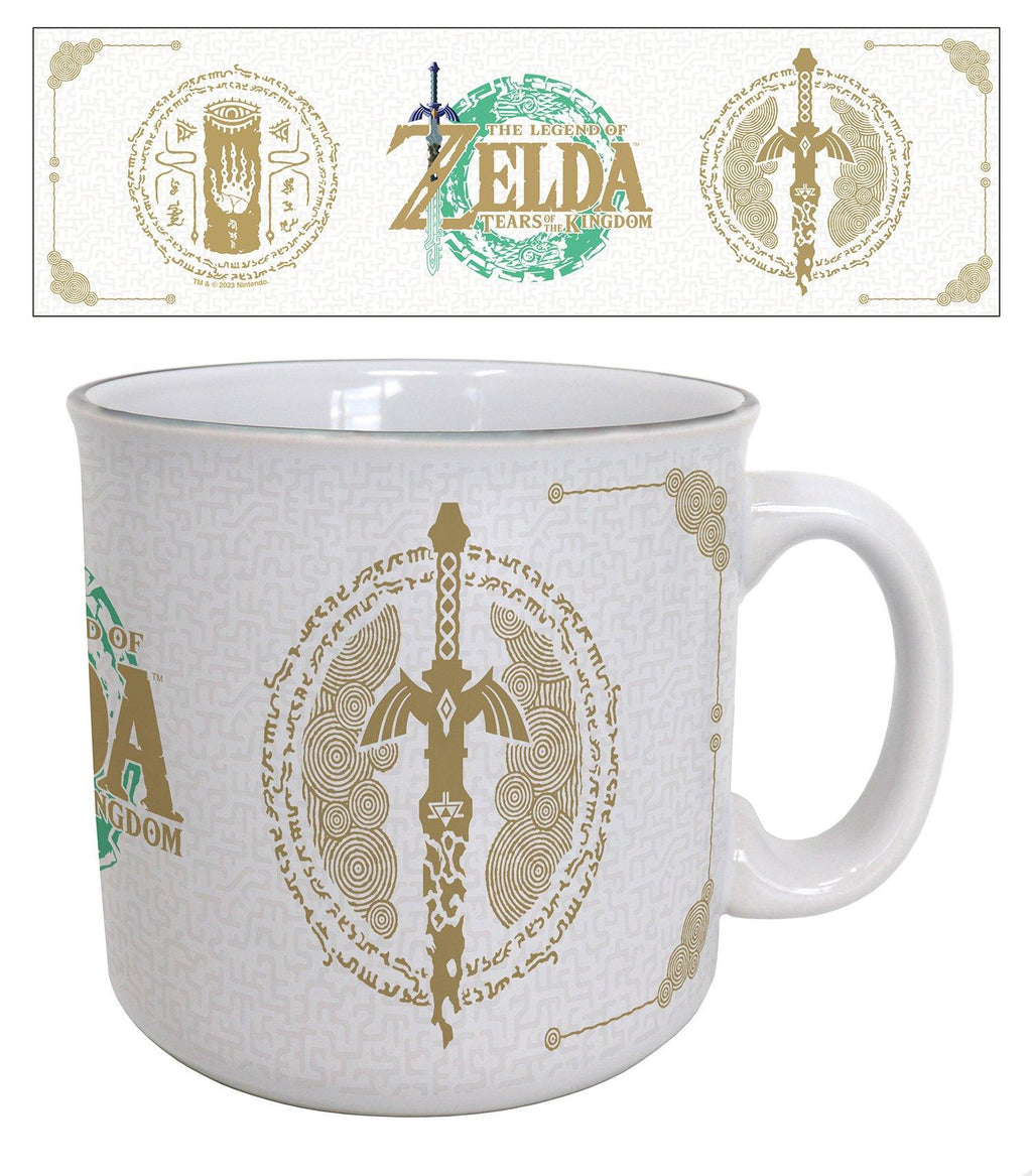 Mug - Zelda Tears Of The Kingdom Symbols 20oz