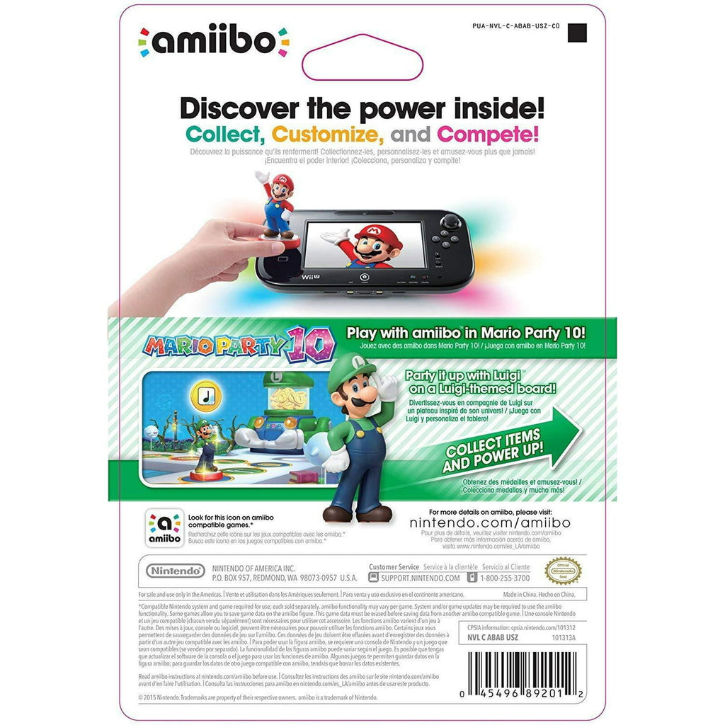 AMIIBO - AMIIBO LUIGI (SUPER MARIO) EU IMPORT