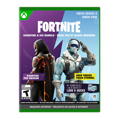 FORTNITE DARKFIRE AND ICE BUNDLE