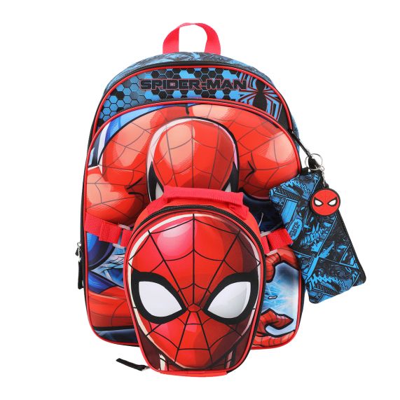 Backpack - Spiderman Peter Parker 5-Piece Set