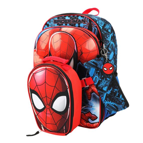 Backpack - Spiderman Peter Parker 5-Piece Set