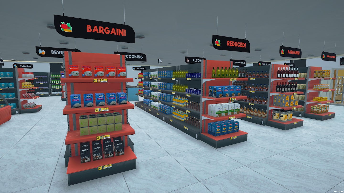 SUPERMARKET SIMULATOR (FULLY STOCKED ED.)