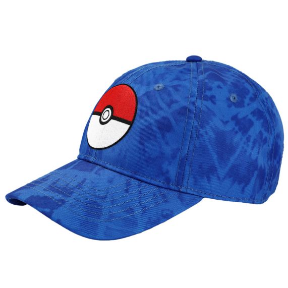 HAT - POKEMON Pokeball Blue Tie-Dye Cap