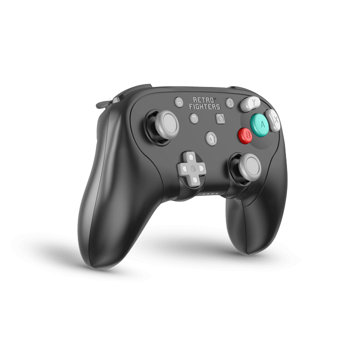 BattlerGC Wireless Gamepad Black [RetroFighters]