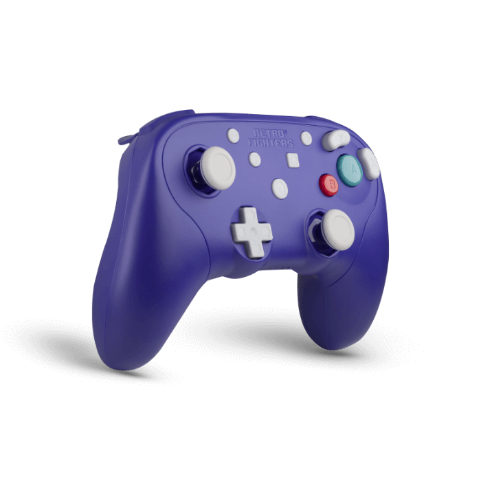 BattlerGC Wireless Gamepad Purple [RetroFighters]