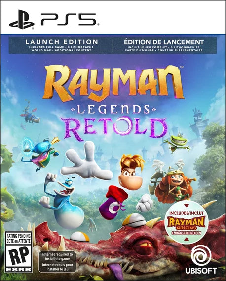 RAYMAN LEGENDS RETOLD (LAUNCH ED.)