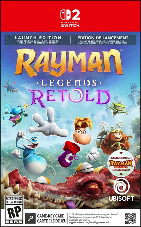 RAYMAN LEGENDS RETOLD (LAUNCH ED.)
