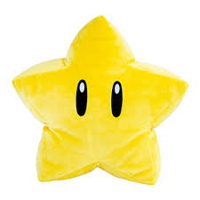 Plush - Super Mario Super Star 15inch