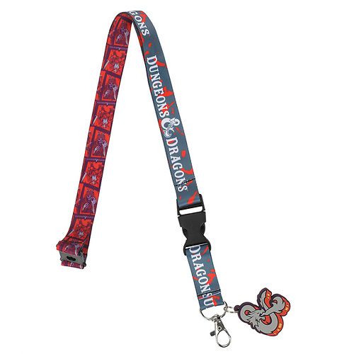 Lanyard - Dungeons & Dragons (Red/Purple) Litch