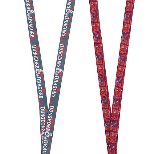 Lanyard - Dungeons & Dragons (Red/Purple) Litch