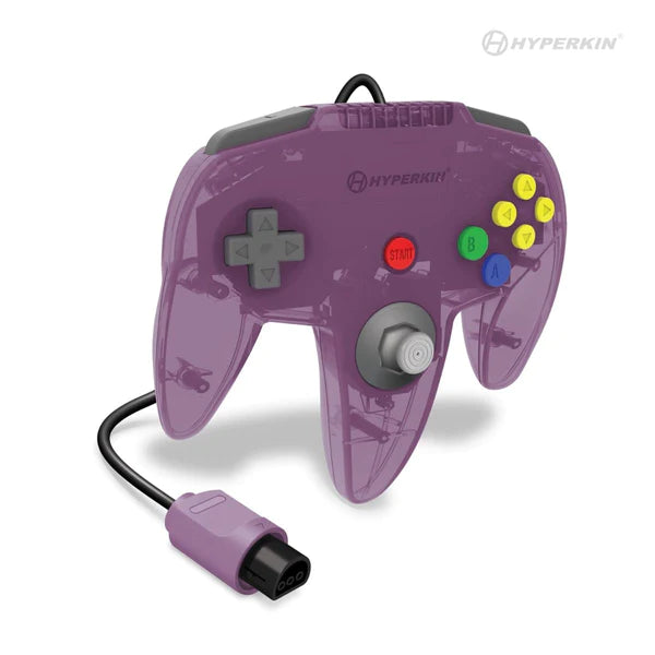 HYPERKIN CAPTAIN PREMIUM CONTROLLER FOR N64 (AMETHSYT PURPLE)