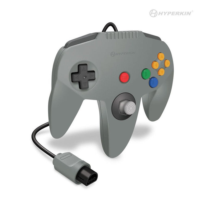 HYPERKIN CAPTAIN PREMIUM CONTROLLER FOR N64 (GRAY)