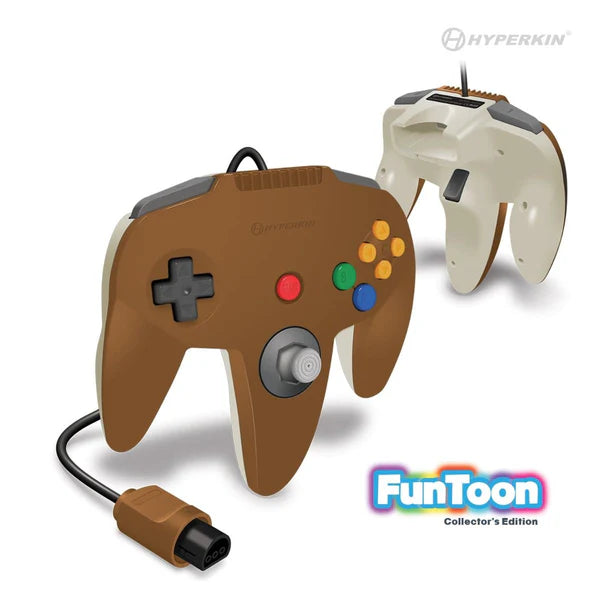 HYPERKIN CAPTAIN PREMIUM CONTROLLER FOR N64 (HERO BROWN)