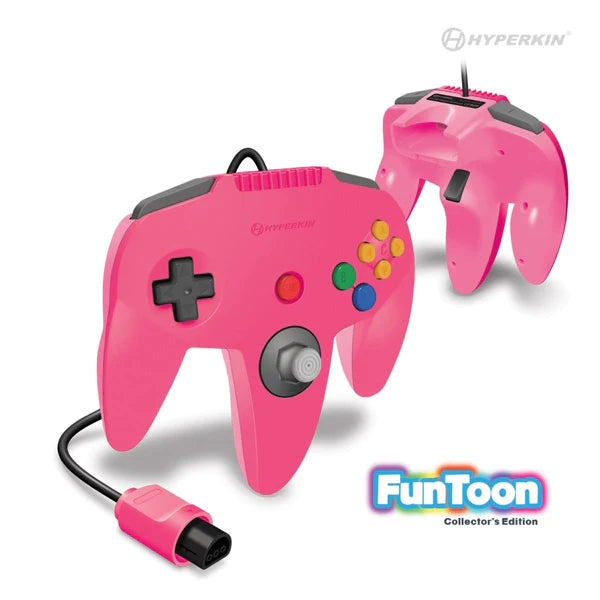 HYPERKIN CAPTAIN PREMIUM CONTROLLER FOR N64 (PRINCESS PINK)