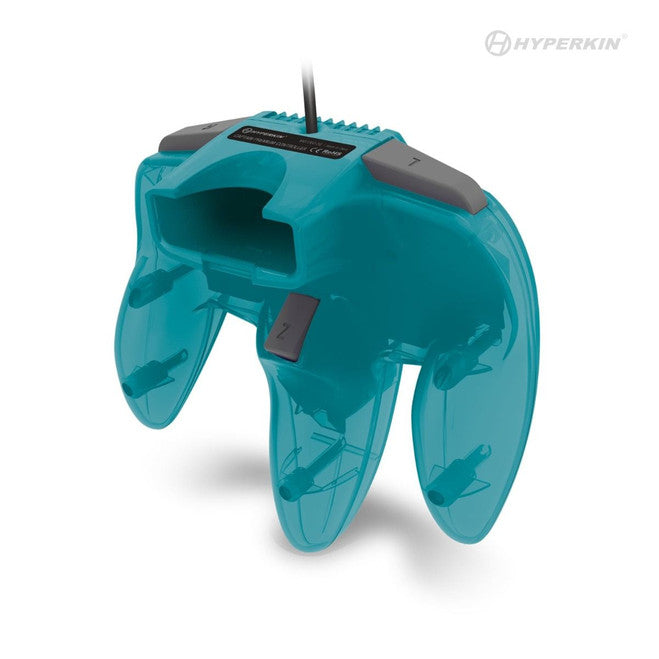 HYPERKIN CAPTAIN PREMIUM CONTROLLER FOR N64 TURQUOISE