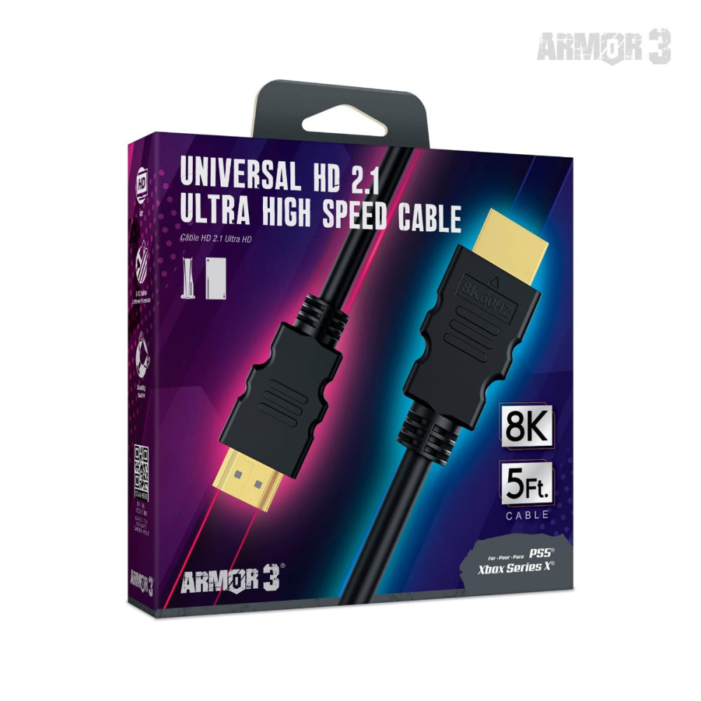 Universal HD 2.1 Ultra High-Speed HDMI Cable