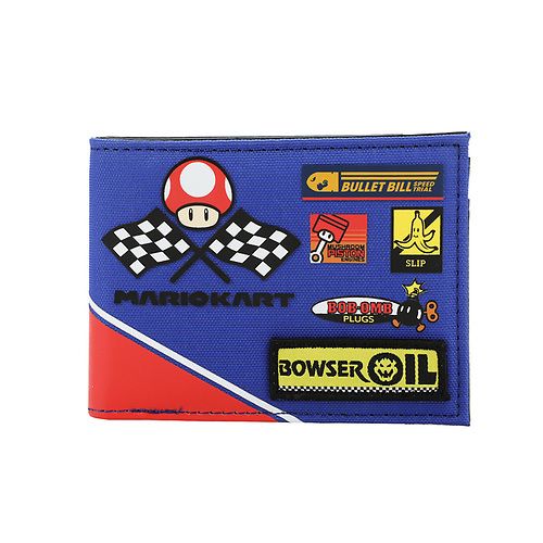 Wallet - Super Mario Mario Kart Logos Bifold