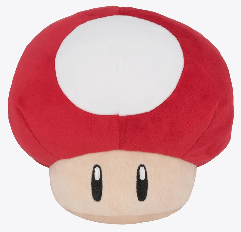 Plush - RED SUPER MUSHROOM 6inch