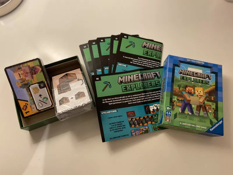 MINECRAFT EXPLORERS CARD GAME