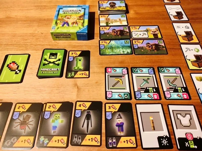 MINECRAFT EXPLORERS CARD GAME